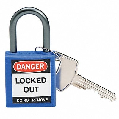 Lockout Padlock KA Blue 1-2/5 H PK6