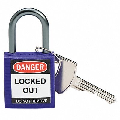 Lockout Padlock KA Purple 1-2/5 H PK6