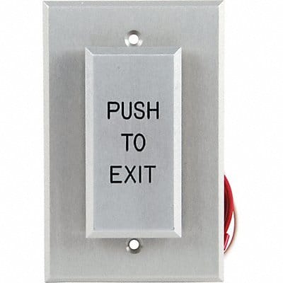 Push to Exit Button 24VDC 3 W