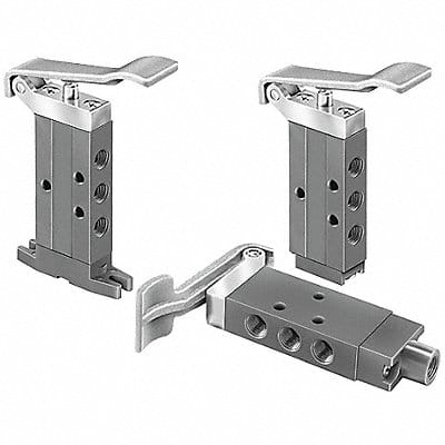 Manual Air Control 4-Way 2-Position 1/8