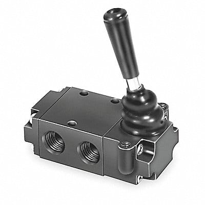Manual Air Control 3-Way 2-Position 1/4 Manual Air Control 3-Way 2-Position 1/4