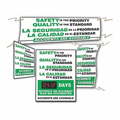 Safety Kit White Plastic Aluminum