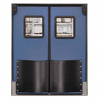 H1835 Swinging Door 7 x 6 ft Cadet Blue PR