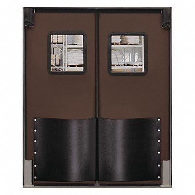 H1835 Swinging Dr 7x6 ft Chocolate Brown PR