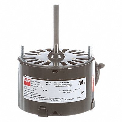Motor 1/100 HP 1550 rpm 3.3 115V