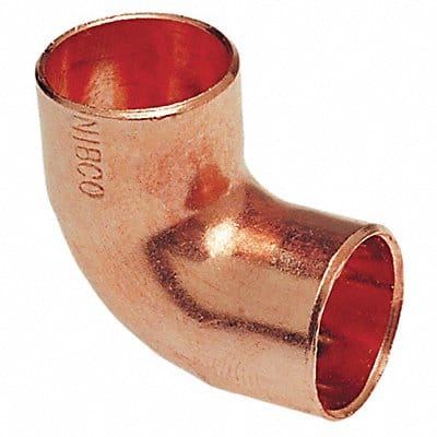 Close Rough Elbow 90 Deg Wrot Copper 5