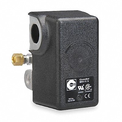 Pressure Swtch DPST 25 to 160 psi Stndrd