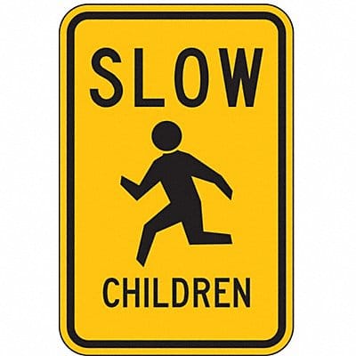 Children at Play Traffic Sign 24 x 18