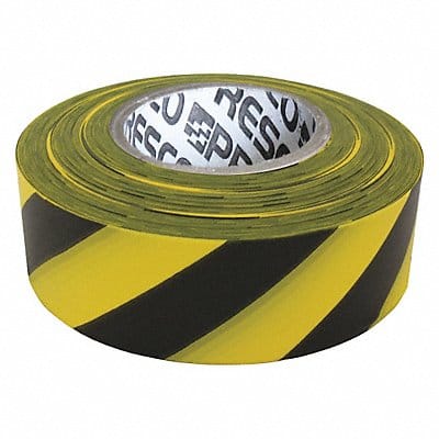 Flaging Tape Blck/Yellw 300 ft 1 3/16 in