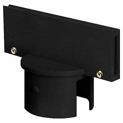 Sign Adaptor 2 1/2 H Gloss Black PK6