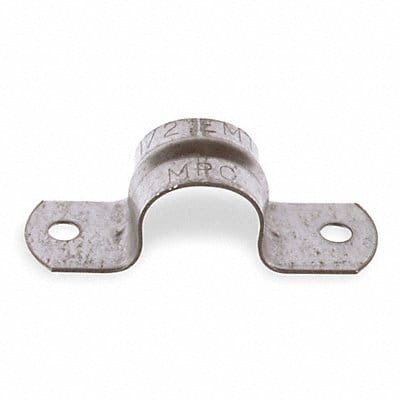 Two Hole Conduit Strap Steel PK250