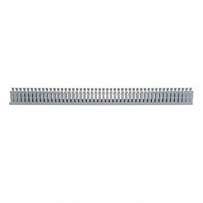 Wire Duct Narrow Slot Gray 1.26 W x 2 D
