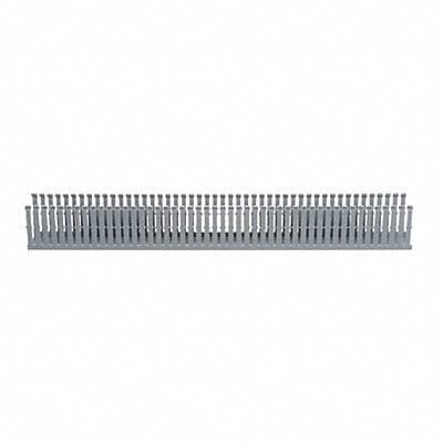 Wire Duct Narrow Slot Gray 2.25 W x 3 D