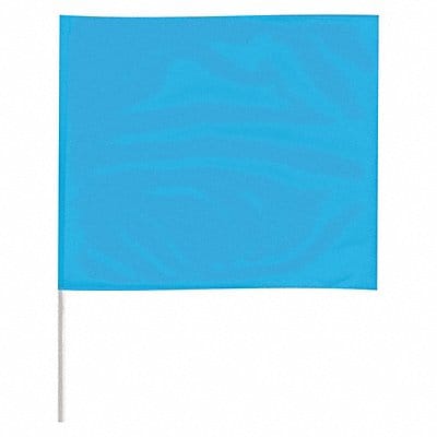 Marking Flag 18  Glo Blue PVC PK100