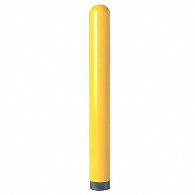 Bollard 42 in H Yellow Carbon Steel