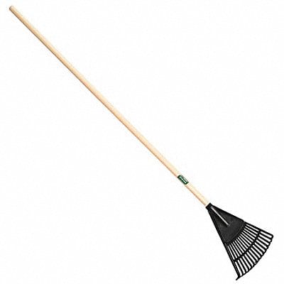 Shrub Rake 15 Tines Wood 8 in.W tines