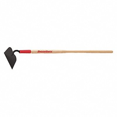 Garden Hoe Straight 54 in L Handle Wood