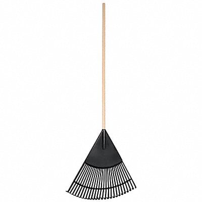 Leaf Rake 26 Tines Wood 24 W Tines