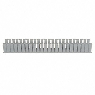 Wire Duct Wide Slot Gray 3.25 W x 3 D