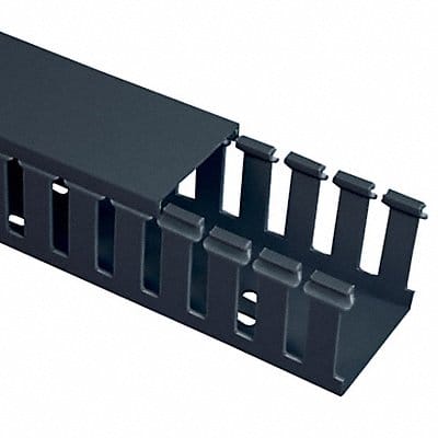 Wire Duct Wide Slot Gray 4.25 W x 3 D Wire Duct Wide Slot Gray 4.25 W x 3 D