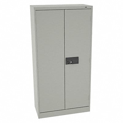 Storage Cabinet 72 x36 x18 LtGry 1Shlv