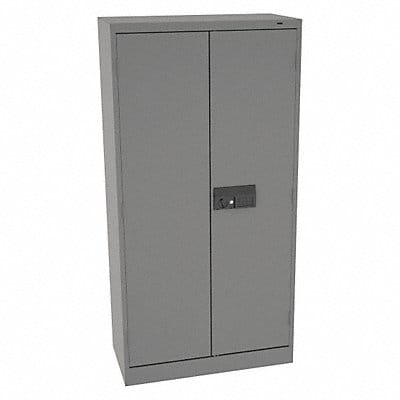 Storage Cabinet 72 x36 x18 MdGry 1Shlv