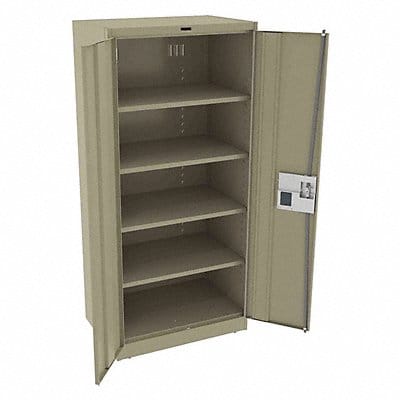 K3844 Storage Cabinet 78 x36 x24 Sand 4Shlv