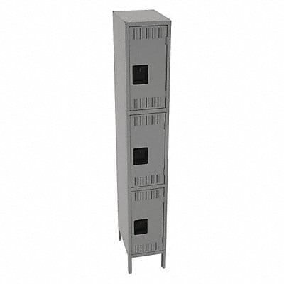 K4164 Lckr 3x1Lckr Md Gray 78 x12 x18 Assm