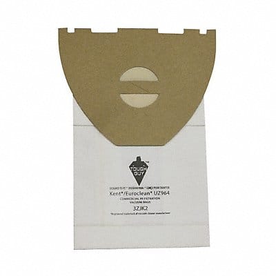 Vacuum Bag Paper 2-Ply Reusable PK10