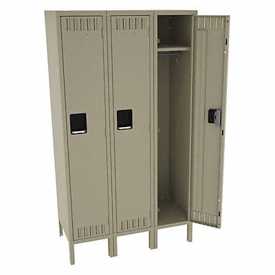 K4142 Wrdrb Lckr 1x3Lckr Sand 66 x36 x18 Assm