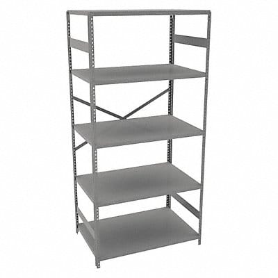 Metal Shlvng Cap 250 lb 24inx72inx36in