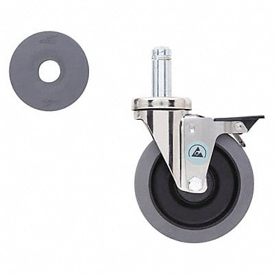 Replacement Caster for Wire Shelving 5