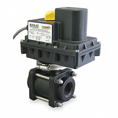 Electronic Ball Valve Polyprop 3/4 In. Electronic Ball Valve Polyprop 3/4 In.