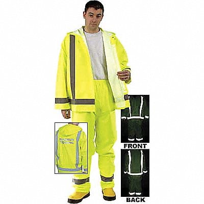 Rain Pants Class E Yellow/Green XL