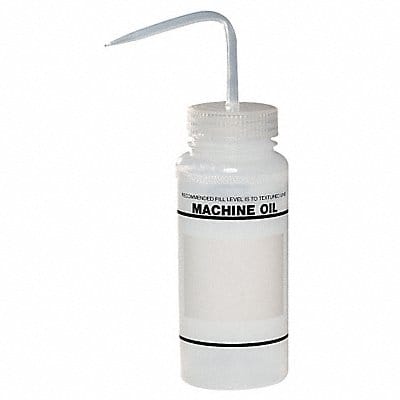 Wash Btl Std 16 oz Machine Oil Wht PK6