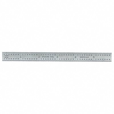 Ruler Stainless Steel 6 In Length
