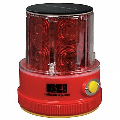 Rechargeable Safety Light Red LED Solar