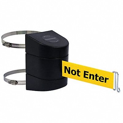 D0124 Belt Barrier Black Belt Color Yellow