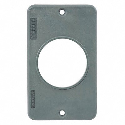 Outlet Box Plate For 1.56 In Dia Device