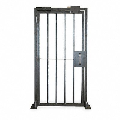 Man Gate Left Hand Steel
