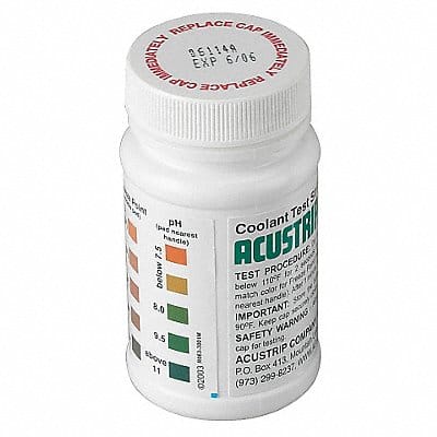 Coolant Test 1 1/2 in L 7.5 to 11 pH Coolant Test 1 1/2 in L 7.5 to 11 pH