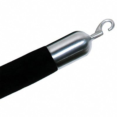 Post Rope Hook End Satin Chrome
