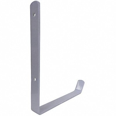 Double Point Hook Steel 9 in H White