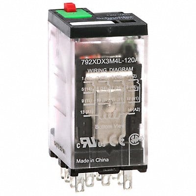 J2423 Gen Purpose Relay 14 Pin Square 120VAC