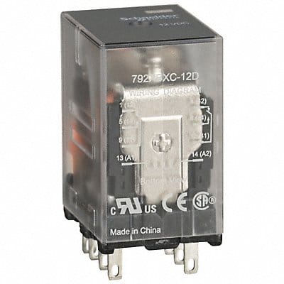 J2420 Gen Purpose Relay 8 Pin Square 12VDC