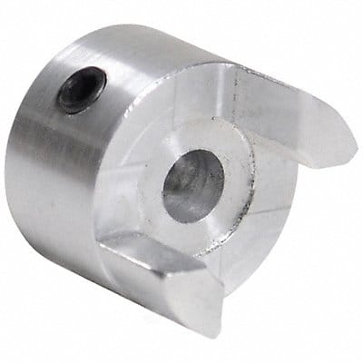Jaw Coupling Hub 1/2 Aluminum