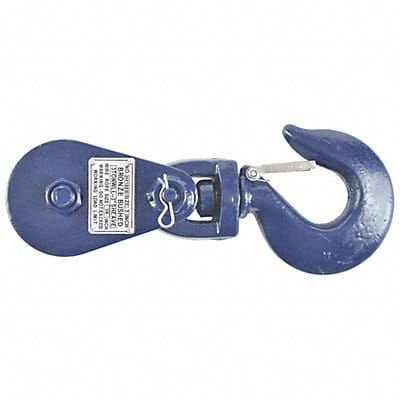 Snatch Block Safety Swivel Hook 6000 lb.