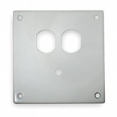 Security Wall Plate White
