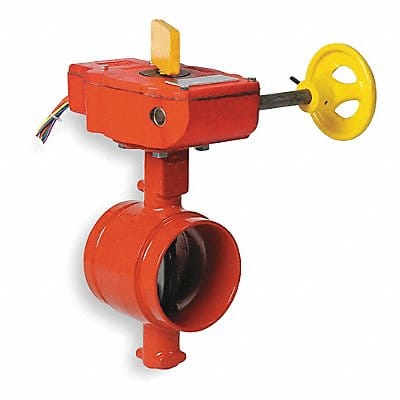 Butterfly Valve Grooved 10 In Iron