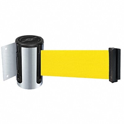 D0089 Belt Barrier Chrome Belt Yellow